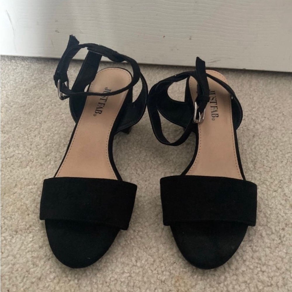 JustFab Black Women's Sandals